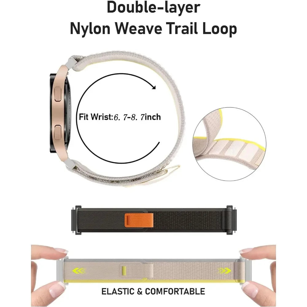 COROS Nylon Band Strap For Smartwatch - Breathable Sport Loop