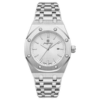 PAAZOMU Original Luxury Men's Watches Date Chronograph Stainless Steel Quartz Watch Waterproof Luminous Fashion Man Wristwatch
