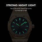 PAAZOMU Original Luxury Men's Watches Date Chronograph Stainless Steel Quartz Watch Waterproof Luminous Fashion Man Wristwatch