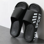 Summer Fashion Slippers For Men Indoor Outdoor Sandals Beach Flip Flop Thick Sole Male Slides Summer Non-Slip Men Shower Slipper