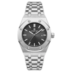 PAAZOMU Luxury Business Man Wristwatch Waterproof Luminous Date Men Watch Stainless Steel Fashion Quartz Watches For Men Reloj