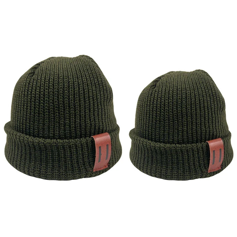Baby Knit Beanie Hat for Boys and Girls | Warm Winter Ear Protection Cap
