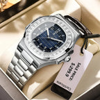 New Simple Digital Full Diamond Watch For Man Gifts Fashion Quartz Wristwatches Mens Automatic Watches Man Clock Montre Homme