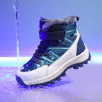 Kids Boots Winter Warm Waterproof Snow Boots for Children Casual Outdoor Sneakers Winter Plush Lining High-top Sports Shoes