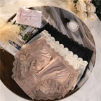 XL-3XL Big Size Women Lace Panties Summer Transparent Hollow Briefs Female  Lingerie Sexy Underwear Breathable Underpants New