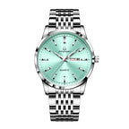 PENGAGAR Luxury Watch For Man Waterproof Luminous Date Week Stainless Steel Men Watch Casual Quartz Men's Watches Male Clock+box