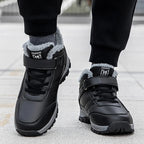 Mens Waterproof Winter Snow Boots – Warm Durable Outdoor Shoes