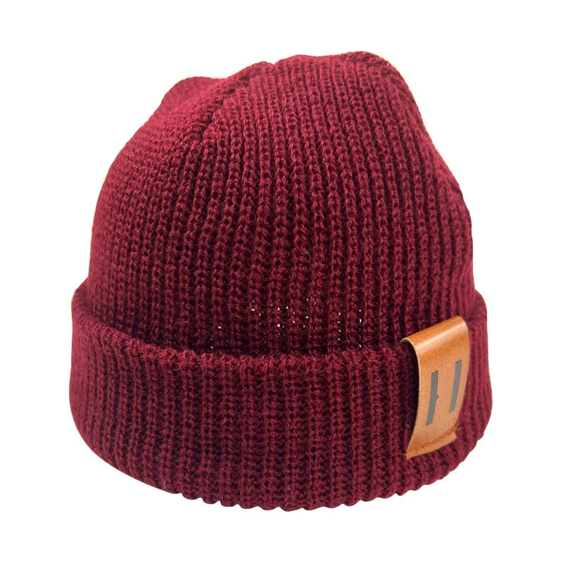 Baby Knit Beanie Hat for Boys and Girls | Warm Winter Ear Protection Cap