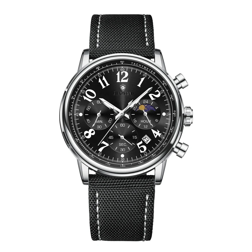 New Sports Canvas Luxury Digital Watch Men Fashion Quartz Wristwatches Gifts For Man Automatic Watches Mens Clock Cadeau Homme