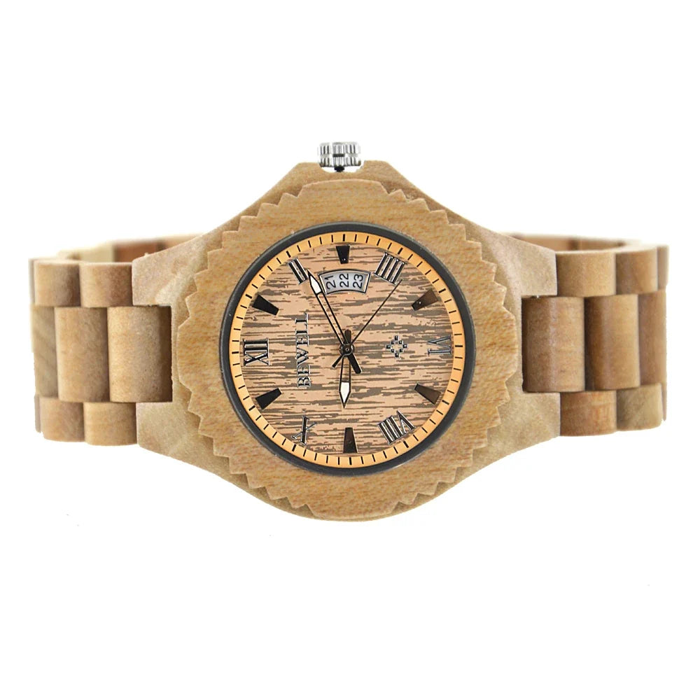 Wooden Watches for Men – Stylish Quartz Wristwatch