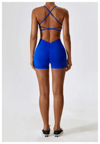 Yoga Shorts Women Gym Outfit Scrunch Butt Fitness Workout High Waist Leggings Gym Clothes For Women Cycling Shorts Sports Shorts