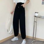Women Joggers Pants – Oversized Drawstring Hip Hop Sweatpants