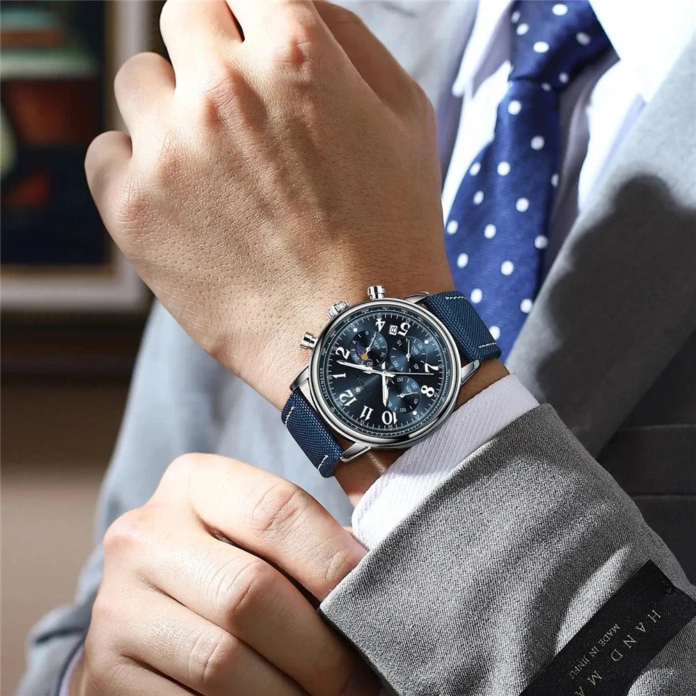 New Sports Canvas Luxury Digital Watch Men Fashion Quartz Wristwatches Gifts For Man Automatic Watches Mens Clock Cadeau Homme