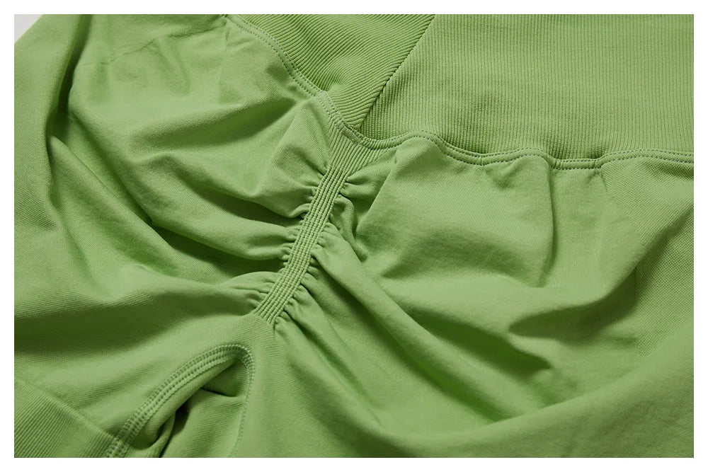 Yoga Shorts Women Gym Outfit Scrunch Butt Fitness Workout High Waist Leggings Gym Clothes For Women Cycling Shorts Sports Shorts