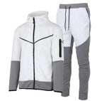 Men's Two-Tone UltraTech Fleece Athletic Tracksuit - Hoodie and Joggers