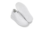 CALTO - X1647 - 2.8 Inches Taller (White) - Lightweight Sneakers