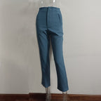 Women's High-Waisted Straight Leg Pants