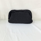Women's Hand-Crocheted Clutch Bag