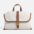 Denim messenger bag, women's casual canvas handbag, tote square bag