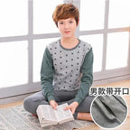 Boys Girls Sleepwear Winter Cotton Pajamas Sets Children Home Wear For Boy Pajamas Kids Nightwear Teenage Pajamas Clothes Sleepwear Suit Comfortable Thin Leisure Sleep Lounge Sleepwear for Adults Women Jogging Home wear
