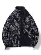 Men's Plus Size Zip Up Lightweight Windbreaker Jacket