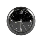 Car Clock Watch Indoor Automobiles Stick-In  Luminous Quartz Analog Watch Universal Pocket Mini Stick-On Clock for Car Boat Bike Home Watch Decoration Accessories