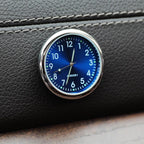 Car Clock Watch Indoor Automobiles Stick-In  Luminous Quartz Analog Watch Universal Pocket Mini Stick-On Clock for Car Boat Bike Home Watch Decoration Accessories