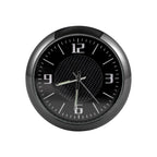 Car Clock Watch Indoor Automobiles Stick-In  Luminous Quartz Analog Watch Universal Pocket Mini Stick-On Clock for Car Boat Bike Home Watch Decoration Accessories