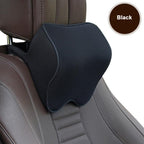 Car Seat Headrest Pillow Auto Memory Foam Car Neck Pillow Seat Head Support Lumbar Support For Office Chair Cushion Car Neck Headrest Pillow Car Accessories Cushion Auto Seat Head Support Neck Protector Automobiles Seat Neck Rest Car Neck For Car Auto