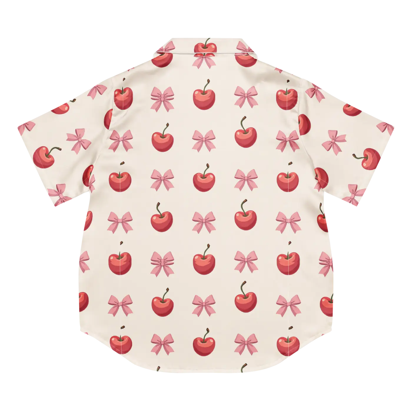 Dipaliz Kawaii Girl Short Sleeve Pajama Satin Comfort Glam