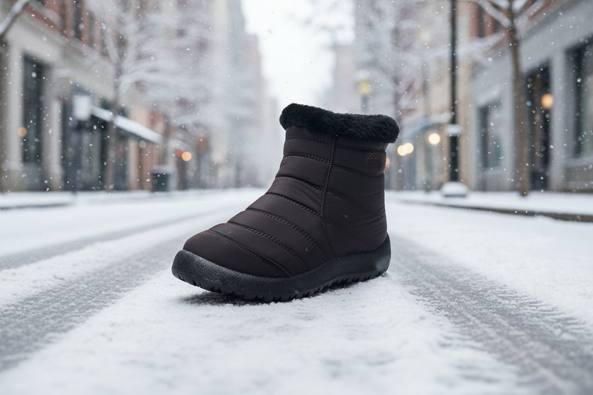 Women’s Thickened Cotton Snow Boots – Waterproof Warm Winter Boots
