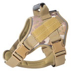 Traction Rope For Large Dogs Breathable Tactical Harness