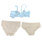 Lot of 3 New American Eagle Womens size XXS Lace Underwire Bra Ribbed Underwear