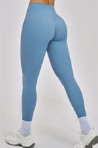 The Seraphine Layered V Sports Bra Leggings 2-Piece Set