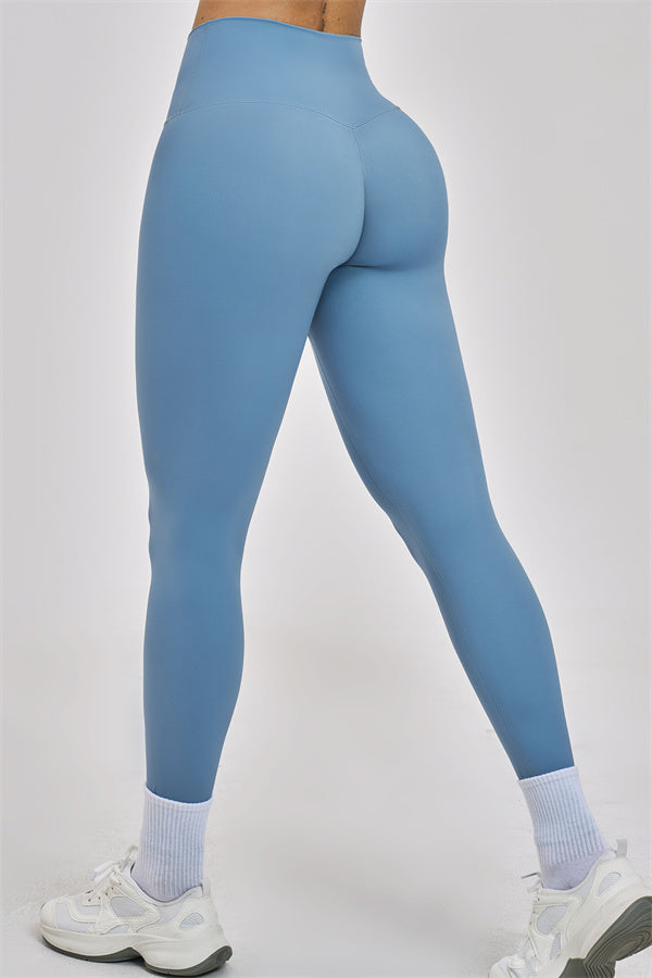 The Seraphine Layered V Sports Bra Leggings 2-Piece Set
