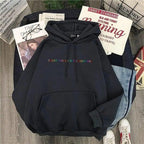 Elegant Spring Casual Treat People With Kindness Women/Men Vintage Casual Casual Hoodies with Pockets Letter Print Design and Cute Print Drawstring Hoodies For Men Women Comfortable Unisex Hoodies