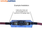 ANL Fuse With Cable Kit Inverter Radio Amplifier Battery RV Car Truck Trailer Camping Off-Grid Applications