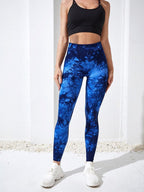 Fashion Women Leggings For Fitness Yoga Pants Push Up Workout Sports Legging Women's Seamless Workout Leggings High Waist Tummy Control Yoga Pants Gym Compression High Waist Gym Ladies Clothing