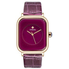 Fashion Women Watches White Leather Minimalist Rectangle Ladies Quartz Dress Wristwatch Fashion Leather Wrist Watch Rectangle Elegant Simple Dial Analog Quartz Dress Watch