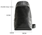 Men's Vintage Cowhide Cross-body Bag