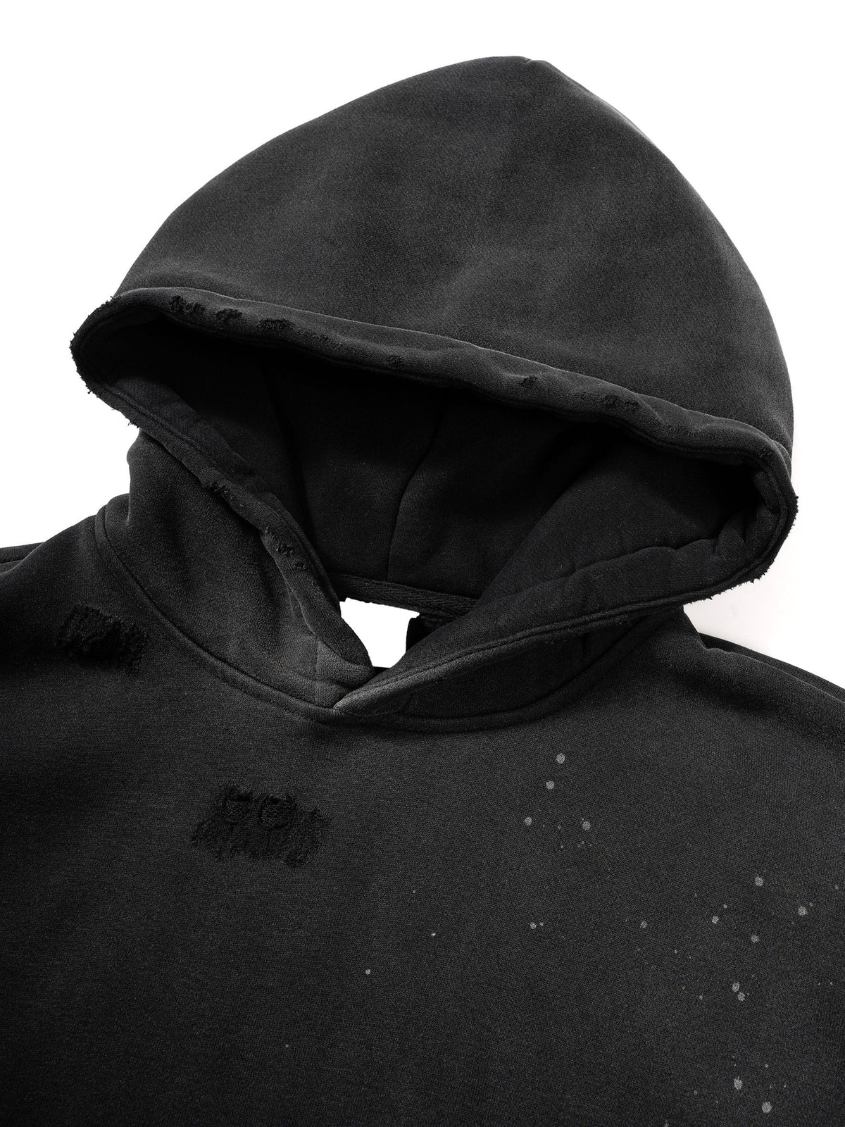 Feminine Vintage Frayed Premium Metal Hoodie