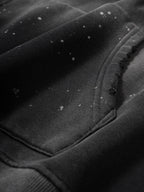 Feminine Vintage Frayed Premium Metal Hoodie