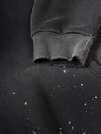 Feminine Vintage Frayed Premium Metal Hoodie