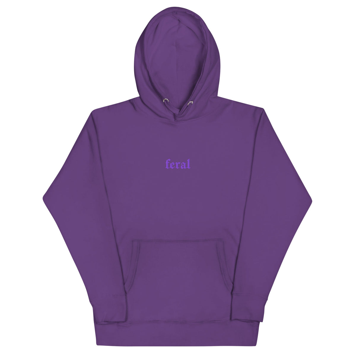 Feral Embroidered Hoodie
