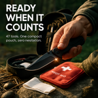Emergency Survival Kit for Outdoor Gear and First Aid