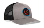 Oklahoma City Trucker Hat  |  OKC X Basketball Snapback