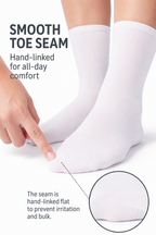Crew SmoothToe™ Socks – 5 Pack (more color options inside)