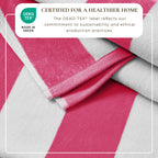 Cotton Velour Cabana Stripe Beach Towel - Novia Collection