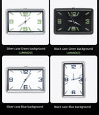 High Quality Auto Fashion Watch Automobile Quartz Clock Car Dashboard Mini Clock Automotive Clock Car Clock Refit Interior Luminous Electronic Quartz Watch Ornaments Car Decoration Ornaments Vehicle Car Accessories