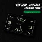 High Quality Auto Fashion Watch Automobile Quartz Clock Car Dashboard Mini Clock Automotive Clock Car Clock Refit Interior Luminous Electronic Quartz Watch Ornaments Car Decoration Ornaments Vehicle Car Accessories